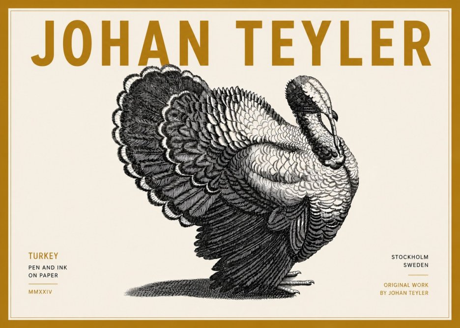 Johan Teyler Turkey No6 - Póster