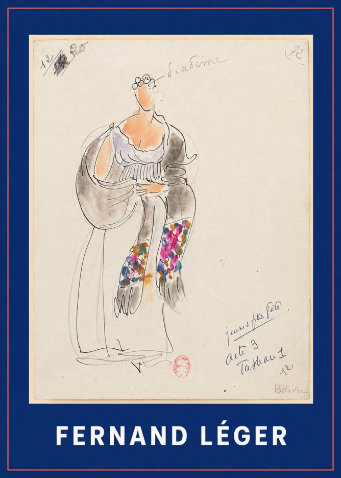 Fernand Léger Diadème No1 - Póster