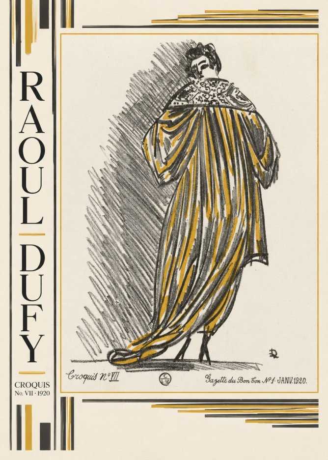 Raoul Dufy Croquis No. Vii No2 - Póster