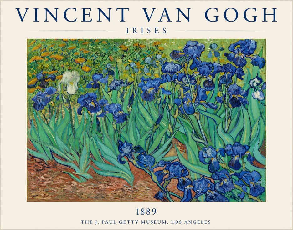 Van Gogh Irises I No1 - Póster
