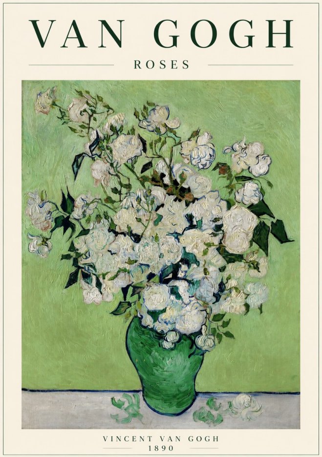 Van Gogh Roses I No1 - Póster