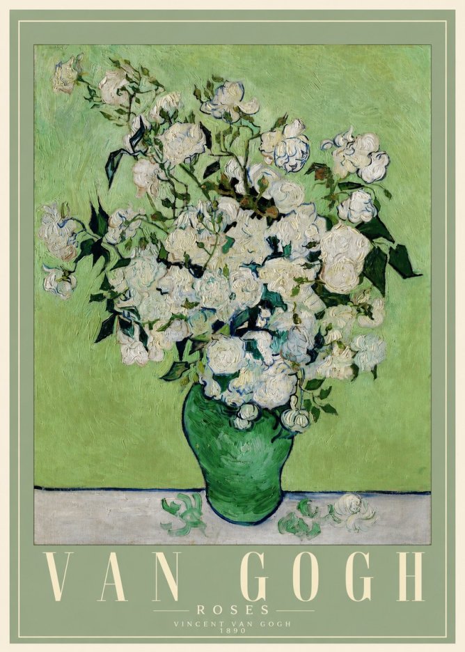 Van Gogh Roses I No2 - Póster