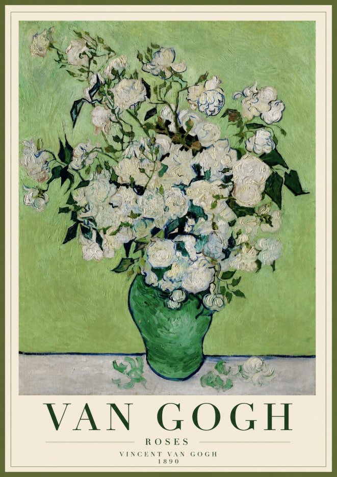 Van Gogh Roses I No3 - Póster