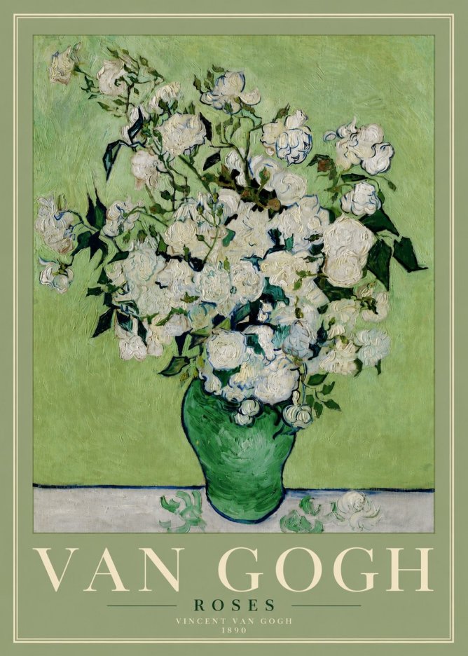 Van Gogh Roses I No4 - Póster