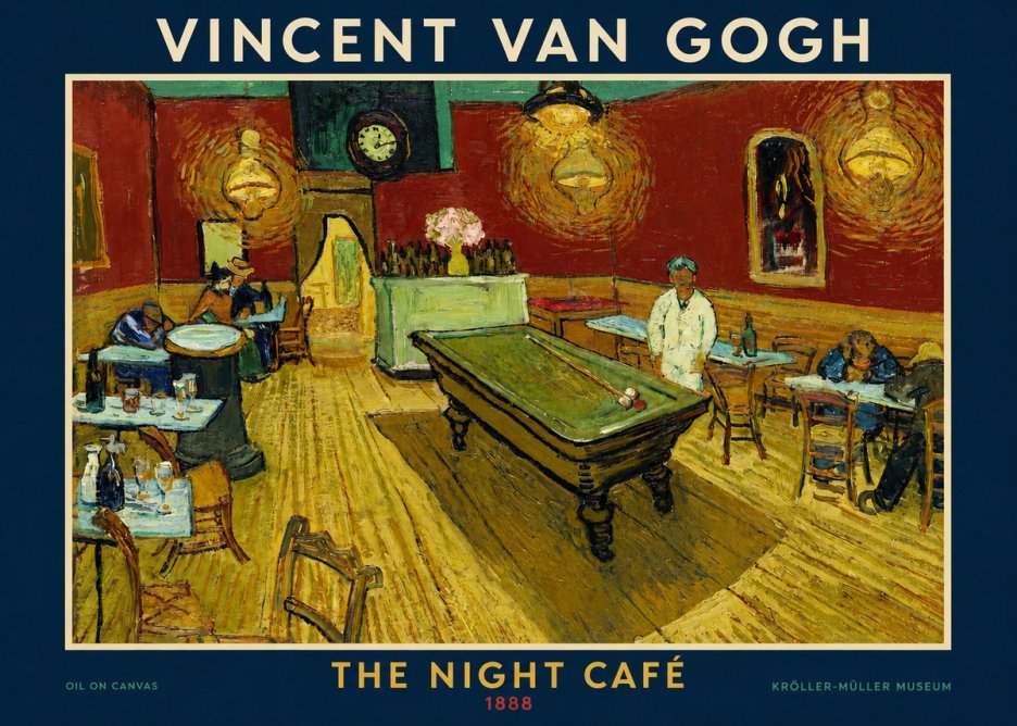 Van Gogh The Night Café II No2 - Póster