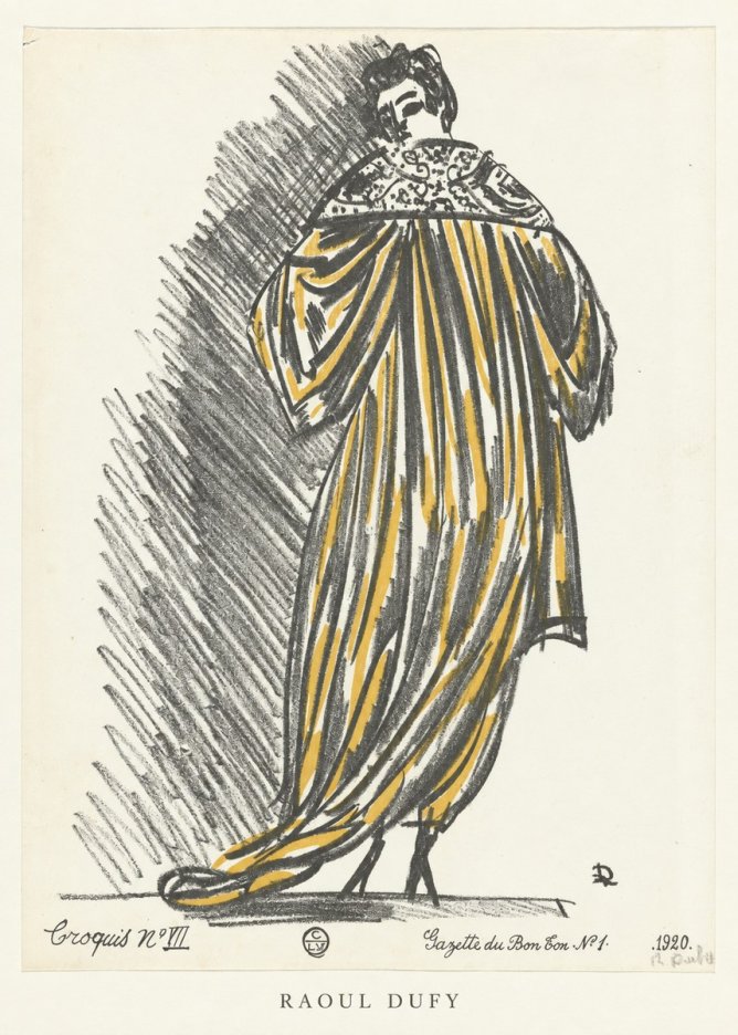 Raoul Dufy Croquis N°vii No6 - Póster