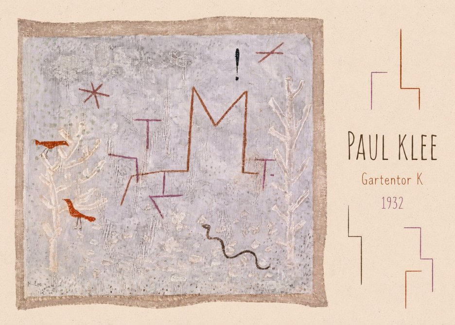 Paul Klee Gartentor K No3 - Póster