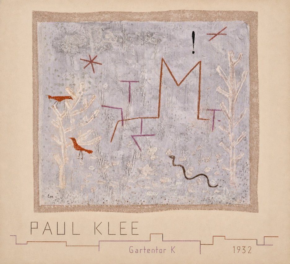 Paul Klee Gartentor K No4 - Póster