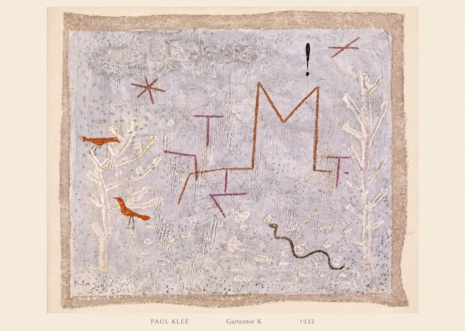 Paul Klee Gartentor K No5 - Póster
