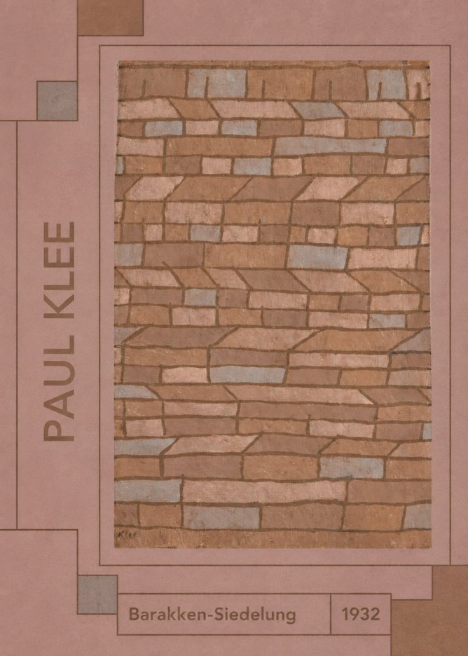 Paul Klee Barakken-siedelung No2 - Póster