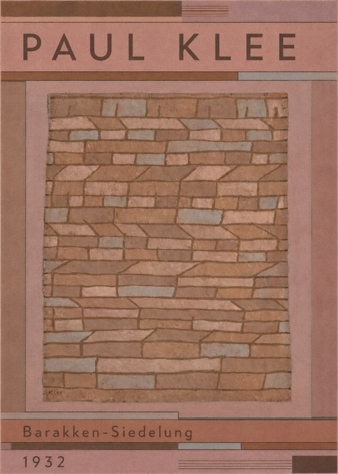 Paul Klee Barakken-siedelung No3 - Póster