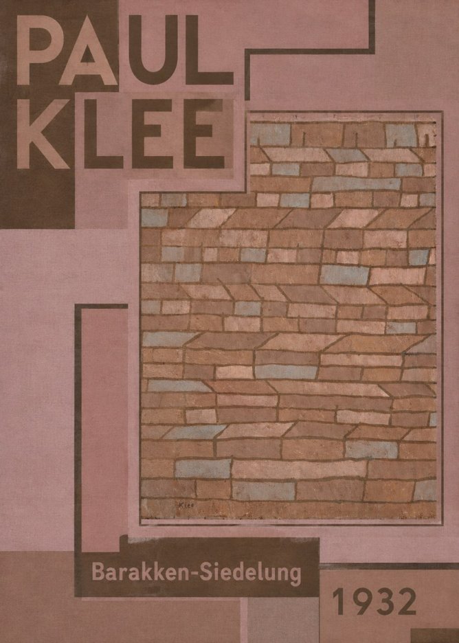 Paul Klee Barakken-siedelung No5 - Póster