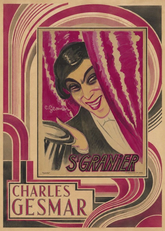Charles Gesmar S! Granier I No5 - Póster