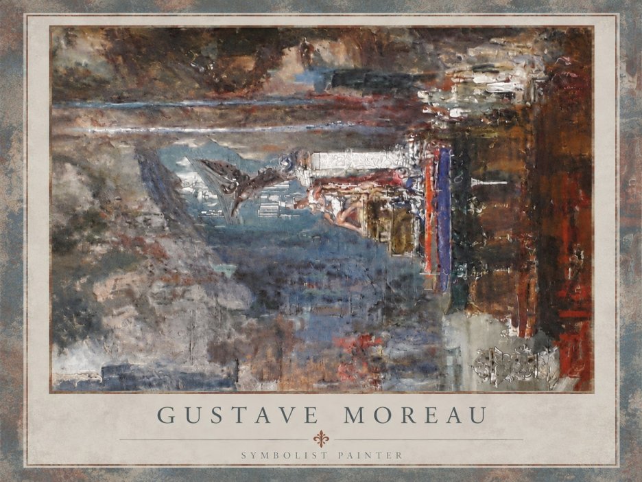 Gustave Moreau Visionary Composition No3 - Póster