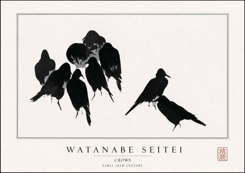 Watanabe Seitei Crows No1 - Póster