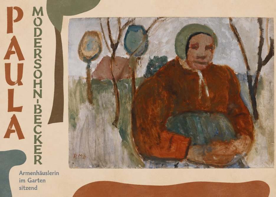 Paula Modersohn-Becker Armenhäuslerin Im Garten Sitzend No6 - Póster