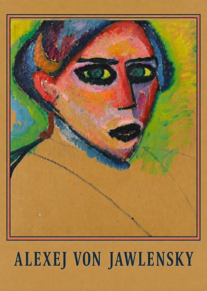 Alexej von Jawlensky Expressionist Head No2 - Póster