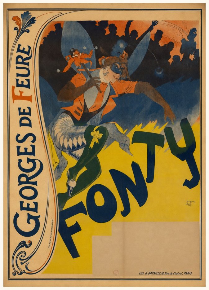 Georges de Feure Gonty No2 - Póster