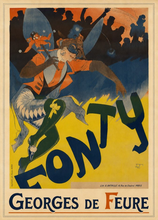 Georges de Feure Gonty No5 - Póster