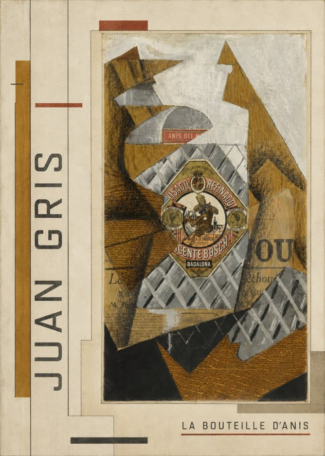 Juan Gris La Bouteille D'anis No2 - Póster
