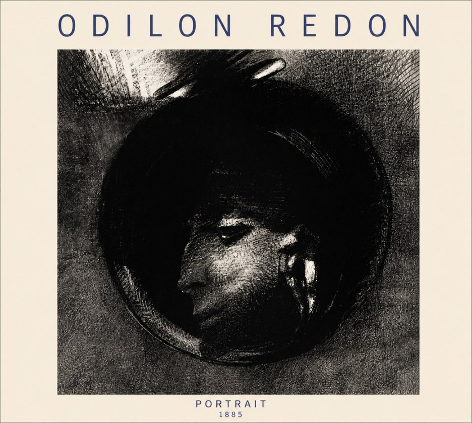 Odilon Redon Portrait No4 - Póster