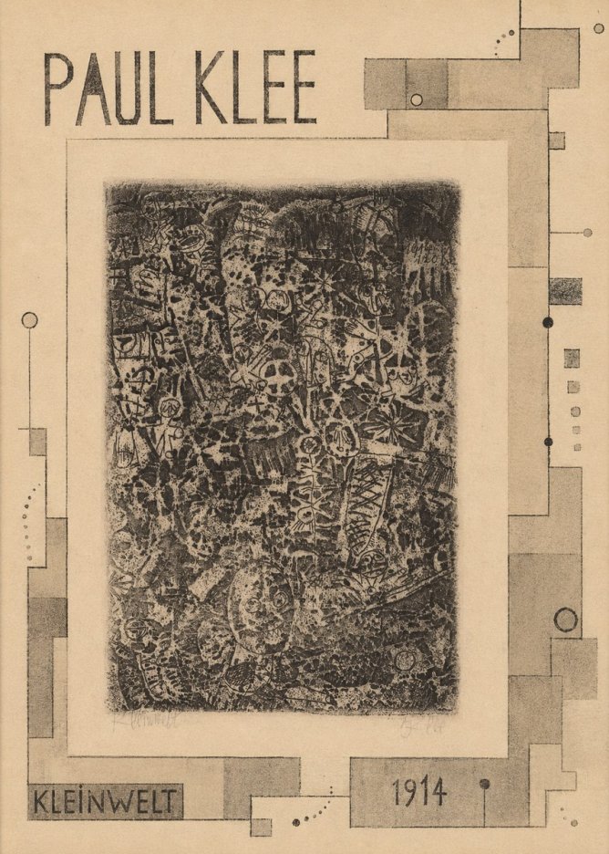 Paul Klee Kleinwelt No6 - Póster