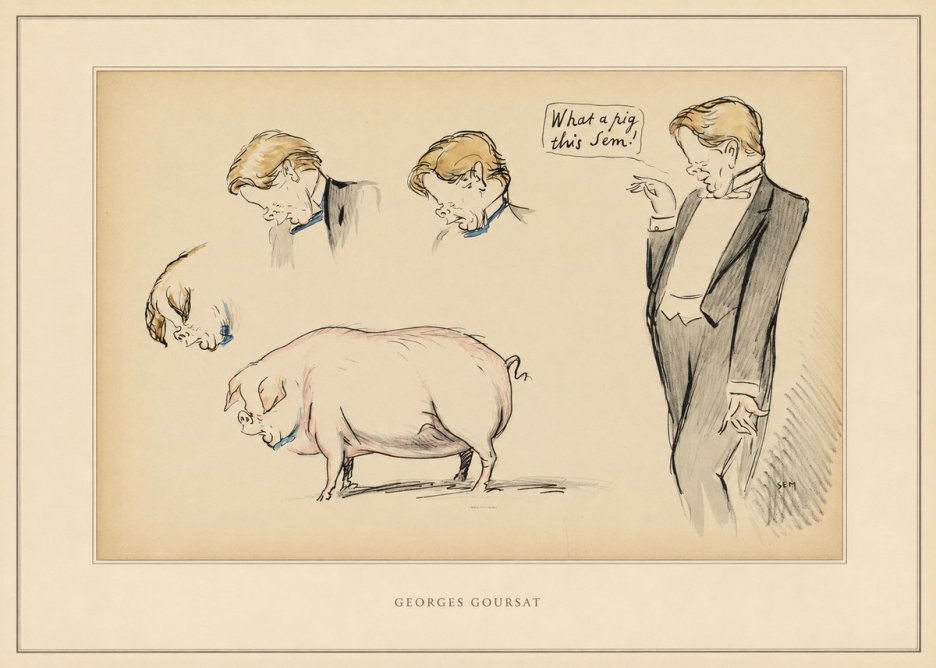 Georges Goursat Georges Goursat I No4 - Póster