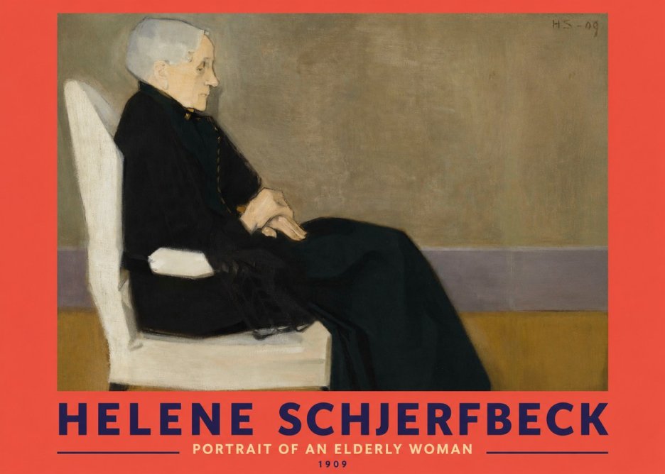 Helene Schjerfbeck Portrait of an Elderly Woman No2 - Póster