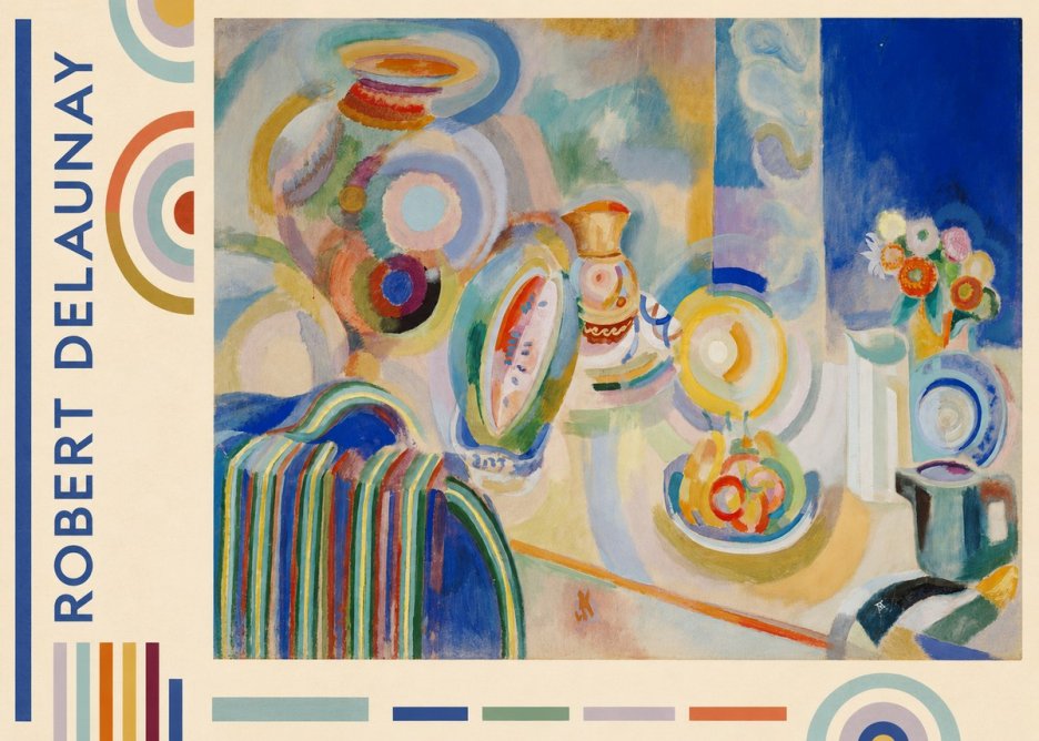 Robert Delaunay Nature Morte Portugaise No2 - Póster