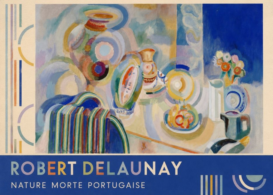 Robert Delaunay Nature Morte Portugaise No3 - Póster