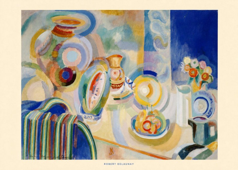 Robert Delaunay Nature Morte Portugaise No6 - Póster