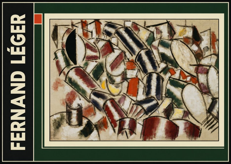 Fernand Léger Contraste De Formes No4 - Póster
