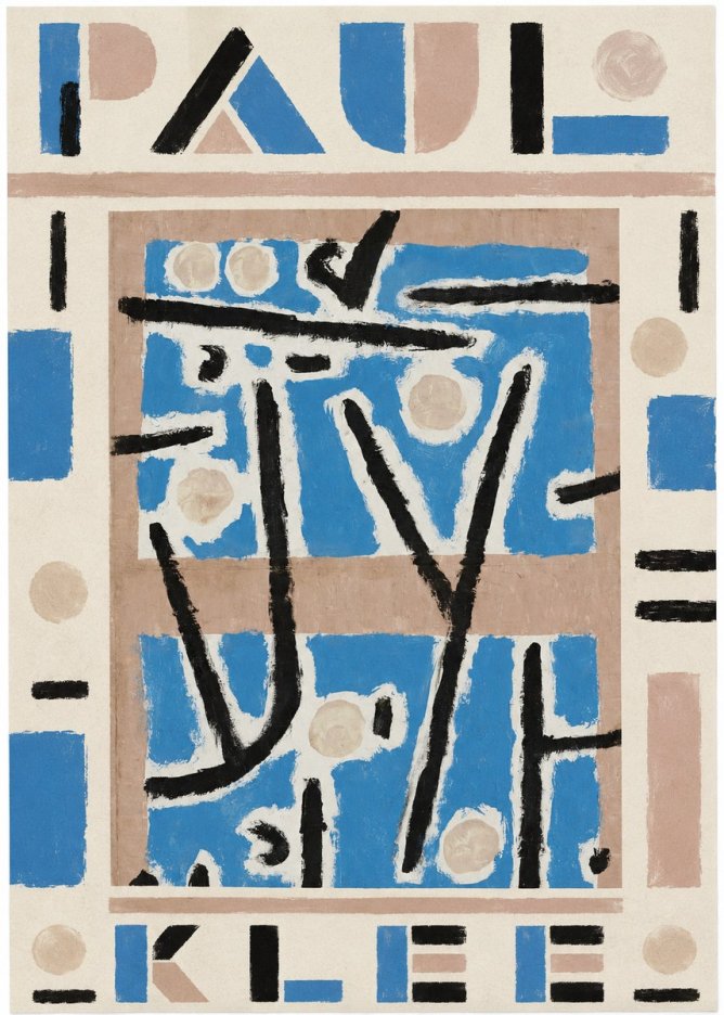 Paul Klee Abstract Geometric Composition No5 - Póster
