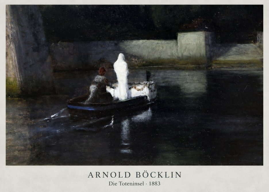 Arnold Böcklin Die Toteninsel III No2 - Póster