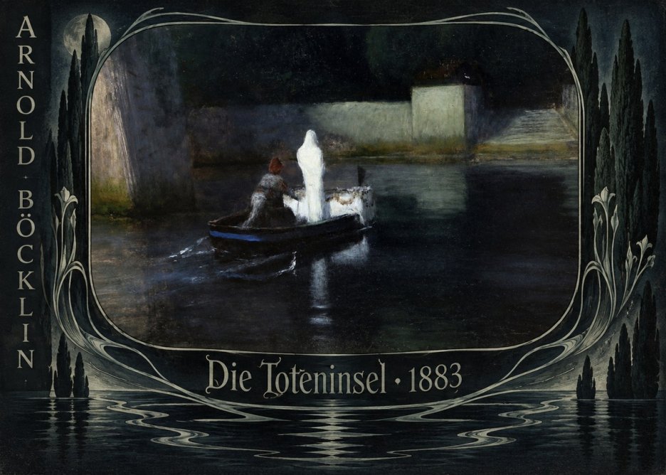 Arnold Böcklin Die Toteninsel III No6 - Póster