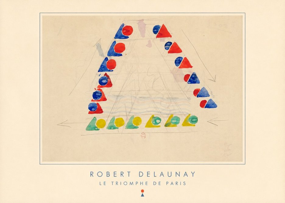 Robert Delaunay Le Triomphe De Paris II No5 - Póster