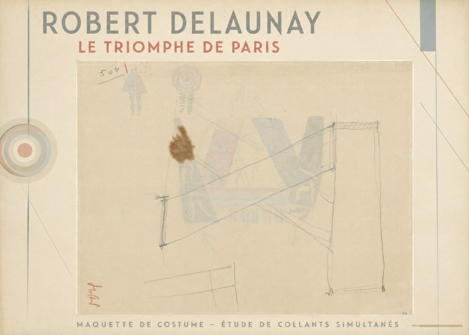 Robert Delaunay Le Triomphe De Paris III No1 - Póster