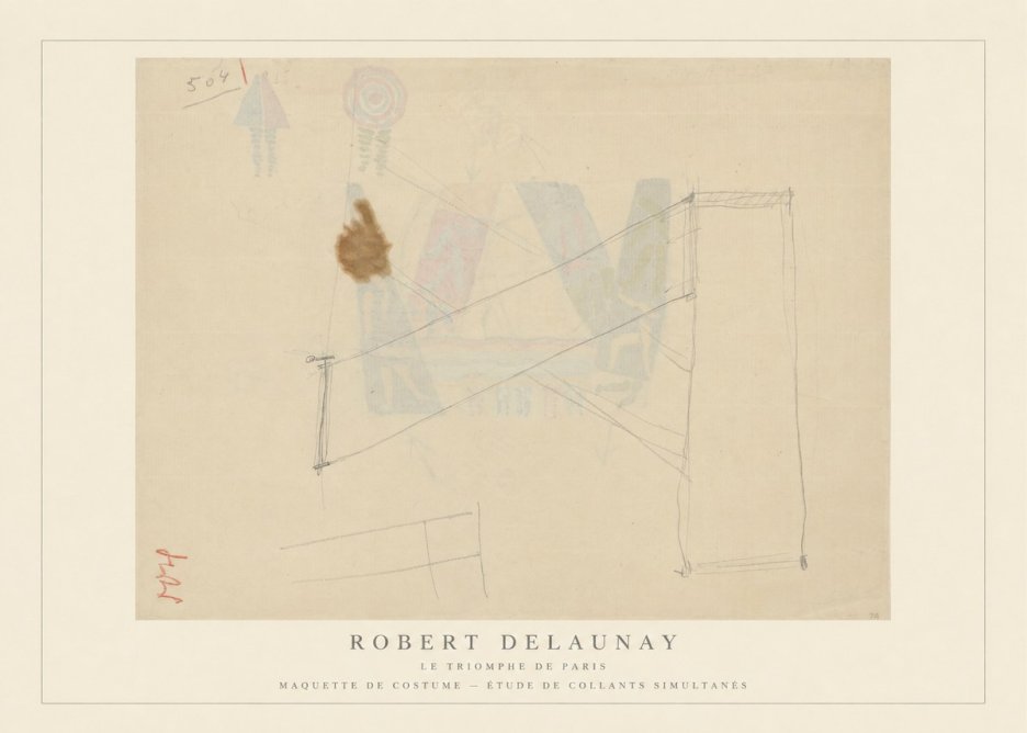 Robert Delaunay Le Triomphe De Paris III No4 - Póster