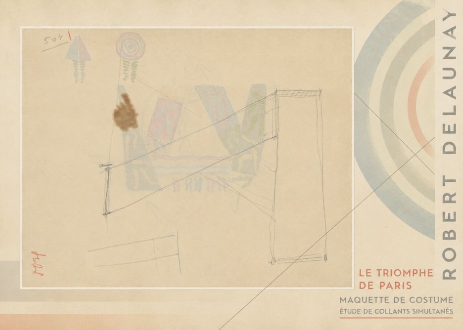 Robert Delaunay Le Triomphe De Paris III No5 - Póster