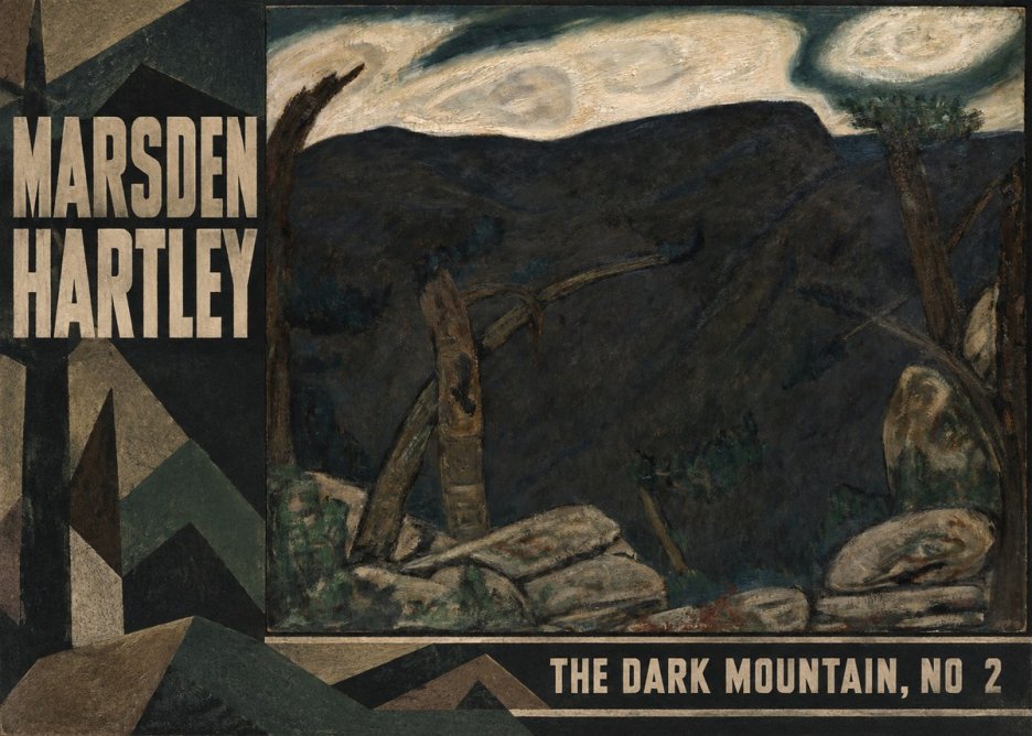 Marsden Hartley The Dark Mountain, No. 2 No2 - Póster