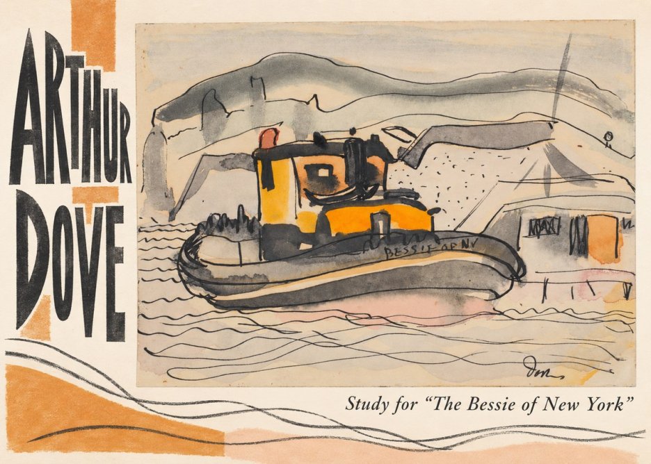 Arthur Dove Study for "the Bessie of New York" No2 - Póster