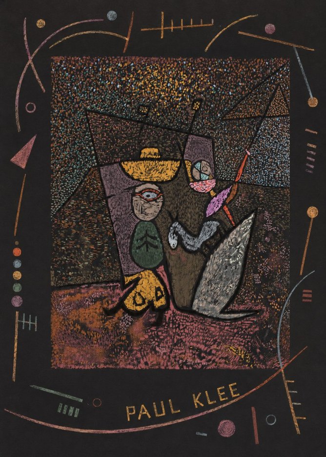 Paul Klee Man, Beast and Plant No4 - Póster