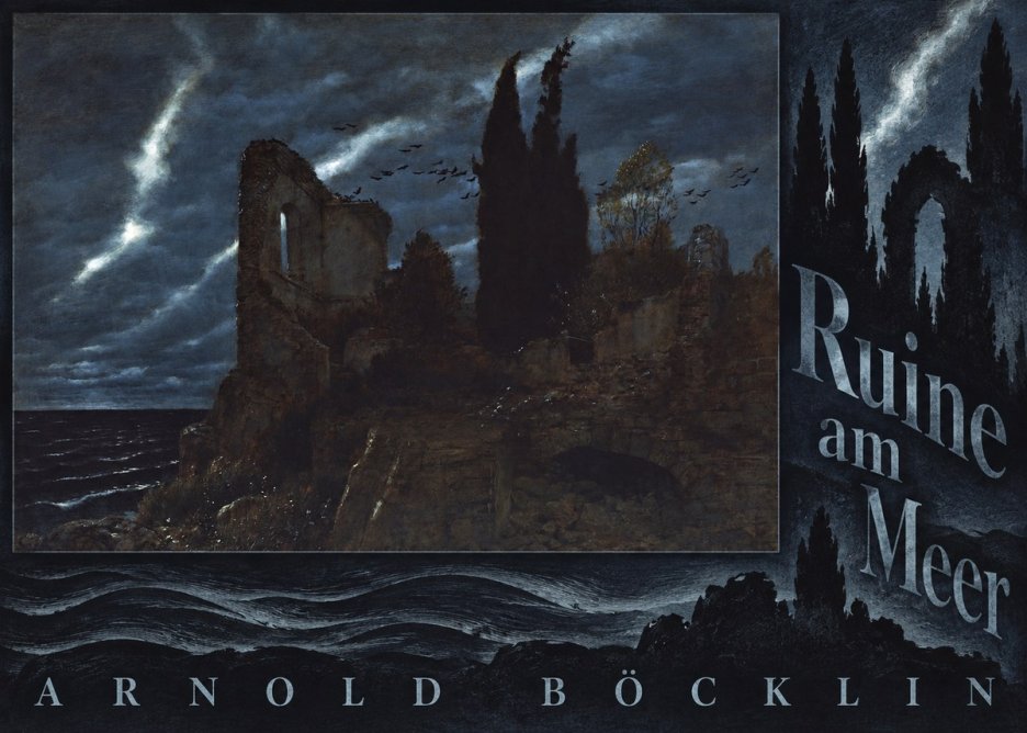 Arnold Böcklin Ruine Am Meer I No6 - Póster