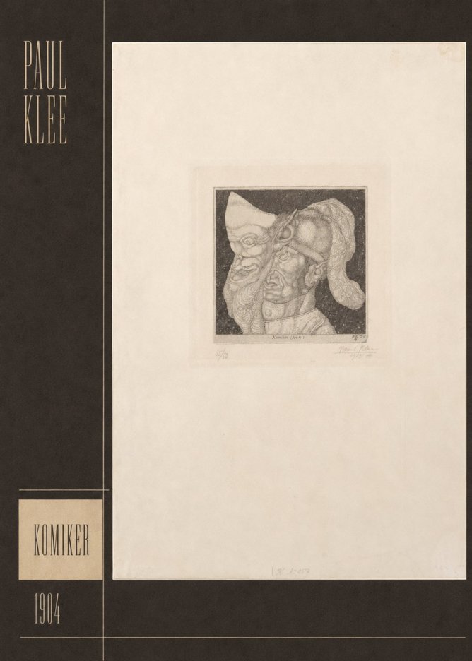Paul Klee Komiker No4 - Póster