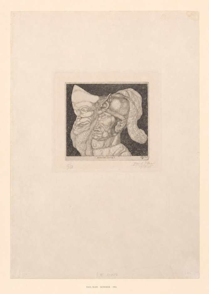 Paul Klee Komiker No6 - Póster