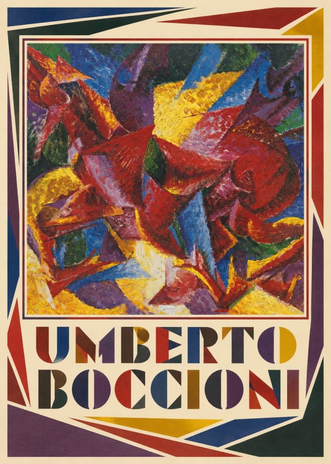 Umberto Boccioni Umberto Boccioni I No1 - Póster