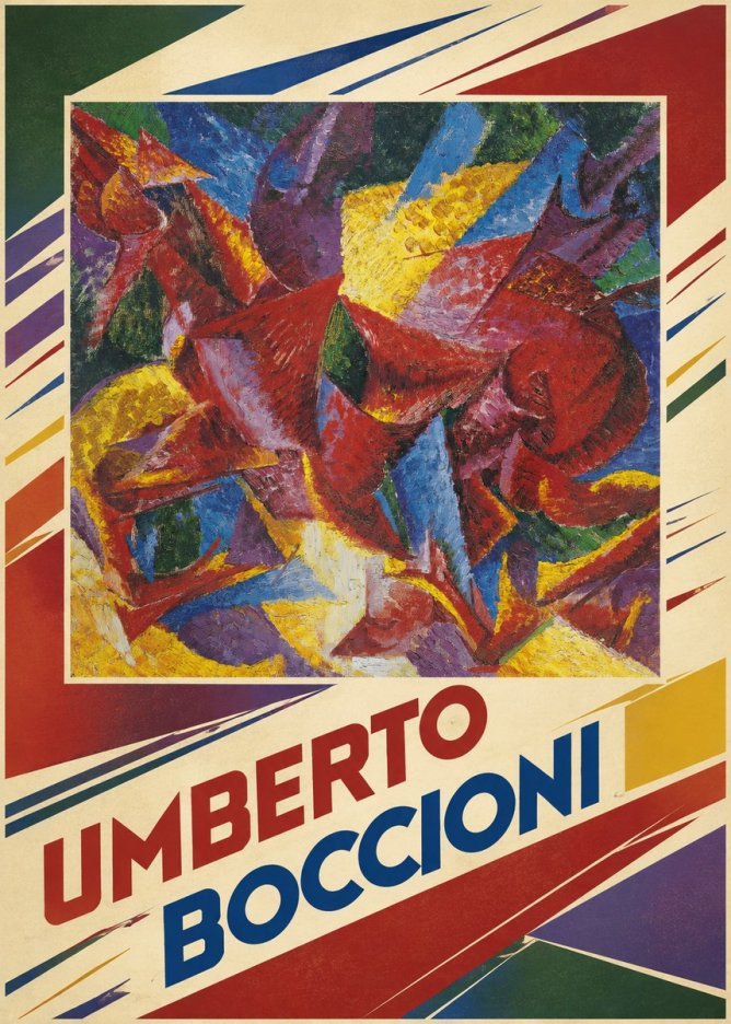 Umberto Boccioni Umberto Boccioni I No2 - Póster