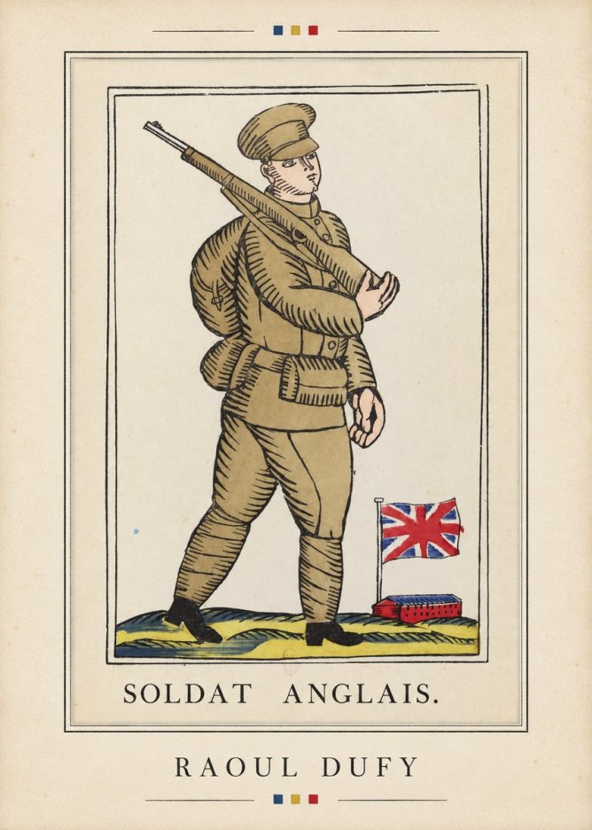 Raoul Dufy Soldat Anglais. No4 - Póster
