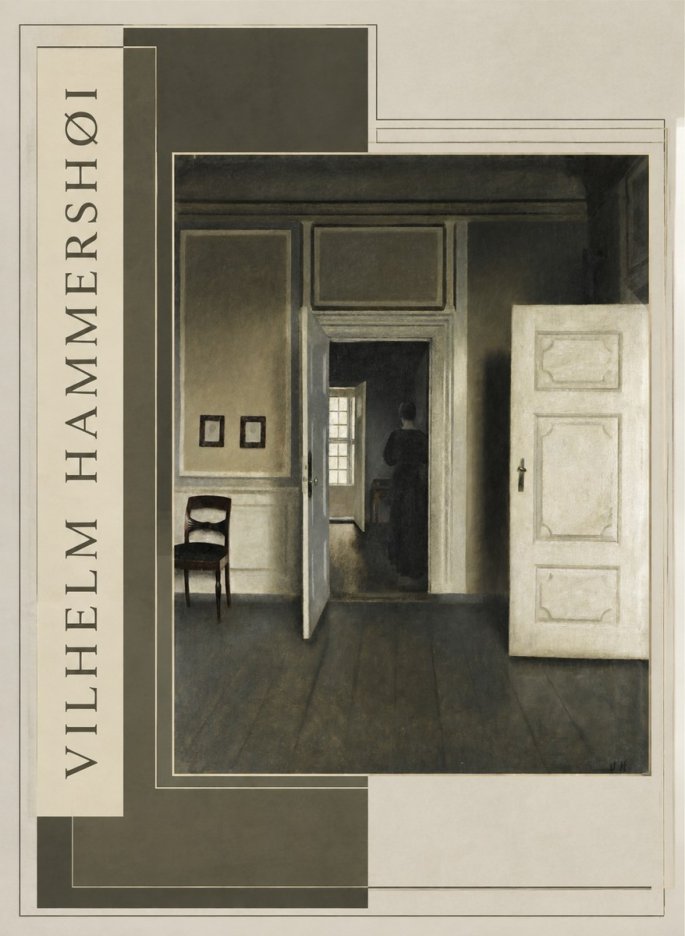 Vilhelm Hammershøi Interior, Strandgade 30 I No2 - Póster