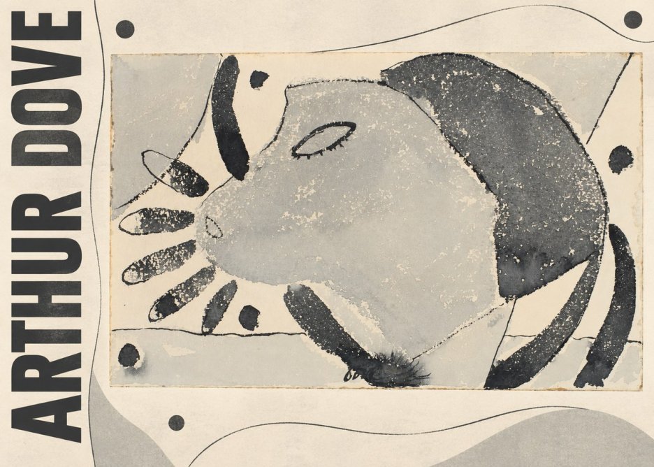 Arthur Dove Head No2 - Póster